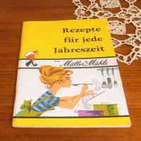 ドイツの古いレシピブック（季節の料理）