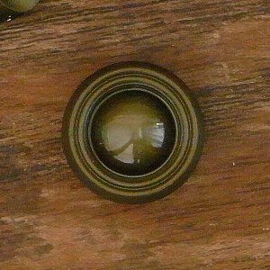 画像2: オリーブグリーンのドイツのボタンS
