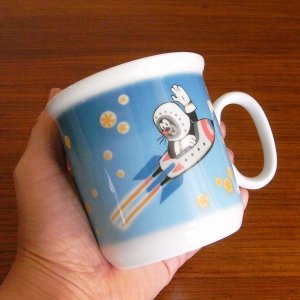 画像3: もぐらのクルテクのマグカップ（宇宙飛行士）