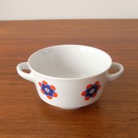 BAVARIA MITTERTEICH　青いお花のスープカップ
