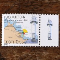 エストニアの切手　バルト海の灯台７
