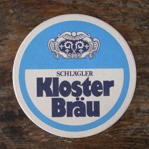 画像1: ドイツの古いビアコースター（Kloster Brau）