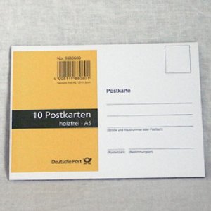 画像1: ドイツ郵政のポストカード（無地）