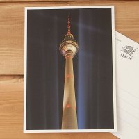 ベルリン　テレビ塔のポストカード