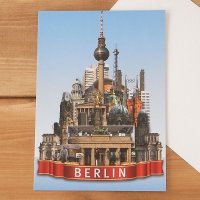 ベルリンお土産ポストカード　８