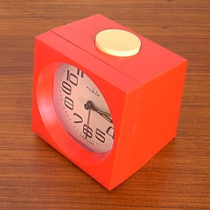 画像3: ドイツGDR　ruhlaの時計（赤）